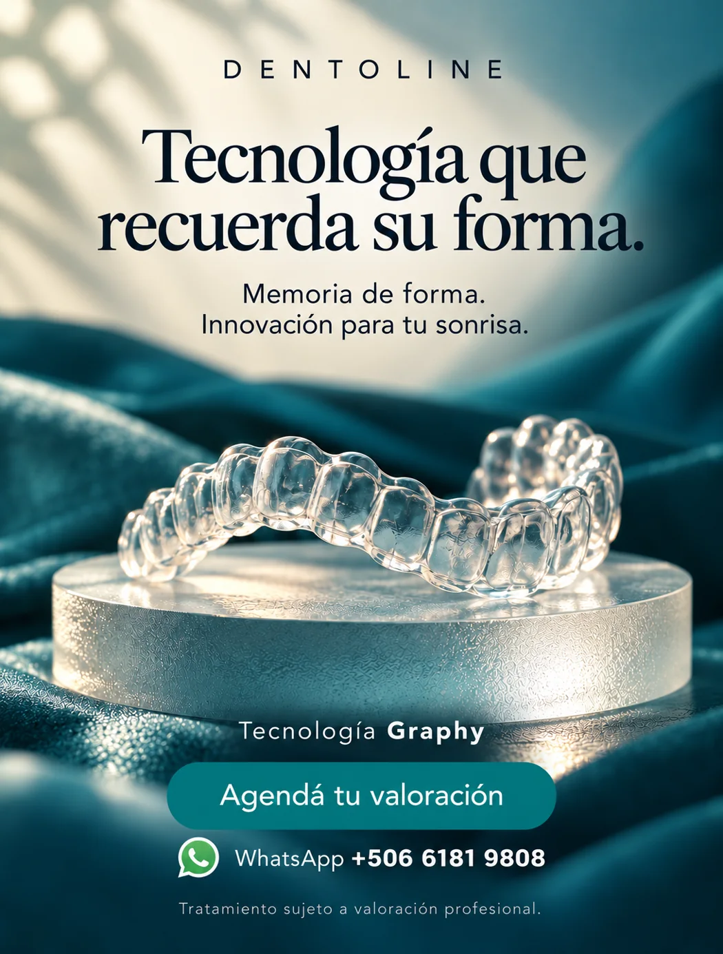 Campaña de tecnología Graphy y memoria de forma de Dentoline